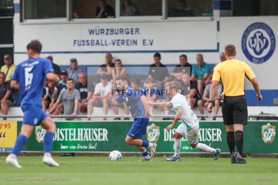 sport, action, Würzburger FV 04, Würzburg, WFV, TSV Neudrossenfeld, TSV, Sepp-Endres-Sportanlage, Fussball, Bayernliga Nord, BFV, 5. Spieltag, 13.08.2024 - Bild-ID: 2426763