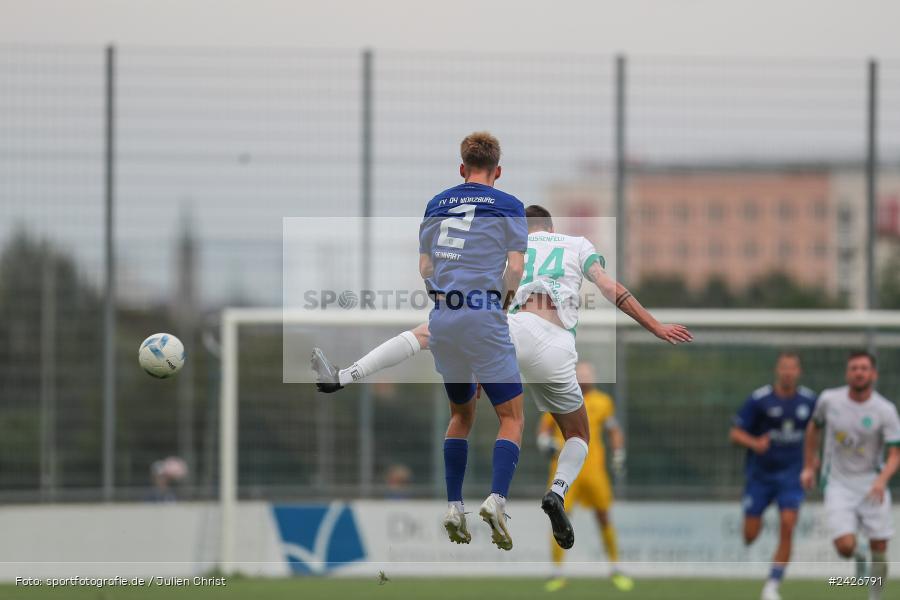 sport, action, Würzburger FV 04, Würzburg, WFV, TSV Neudrossenfeld, TSV, Sepp-Endres-Sportanlage, Fussball, Bayernliga Nord, BFV, 5. Spieltag, 13.08.2024 - Bild-ID: 2426791