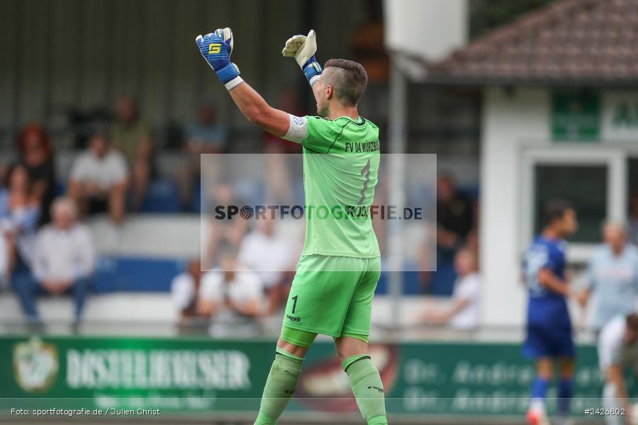 sport, action, Würzburger FV 04, Würzburg, WFV, TSV Neudrossenfeld, TSV, Sepp-Endres-Sportanlage, Fussball, Bayernliga Nord, BFV, 5. Spieltag, 13.08.2024 - Bild-ID: 2426802