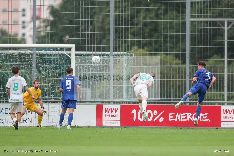 sport, action, Würzburger FV 04, Würzburg, WFV, TSV Neudrossenfeld, TSV, Sepp-Endres-Sportanlage, Fussball, Bayernliga Nord, BFV, 5. Spieltag, 13.08.2024 - Bild-ID: 2426844