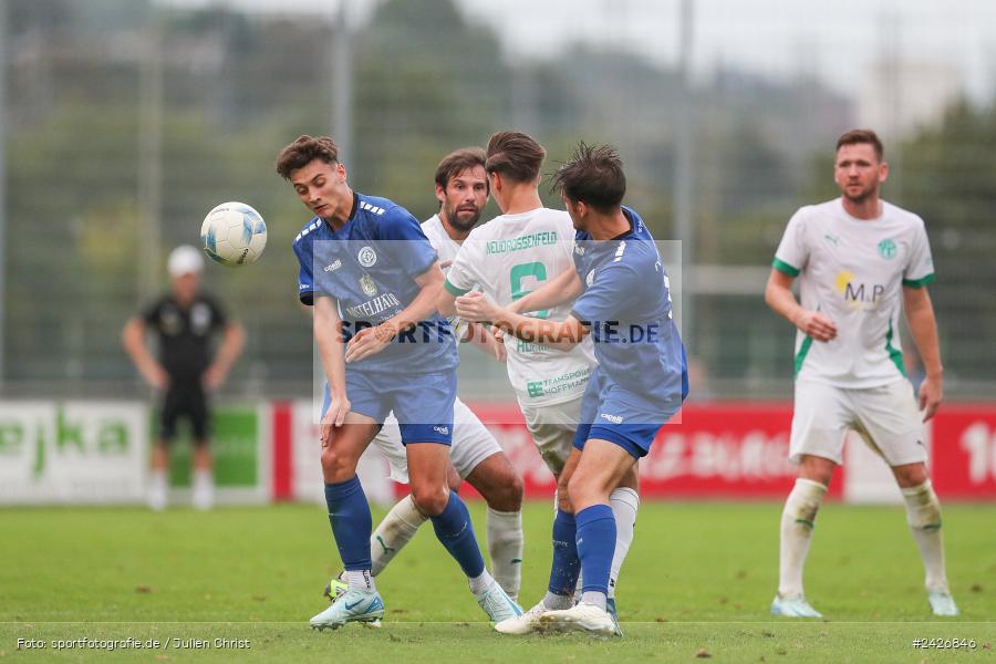 sport, action, Würzburger FV 04, Würzburg, WFV, TSV Neudrossenfeld, TSV, Sepp-Endres-Sportanlage, Fussball, Bayernliga Nord, BFV, 5. Spieltag, 13.08.2024 - Bild-ID: 2426846