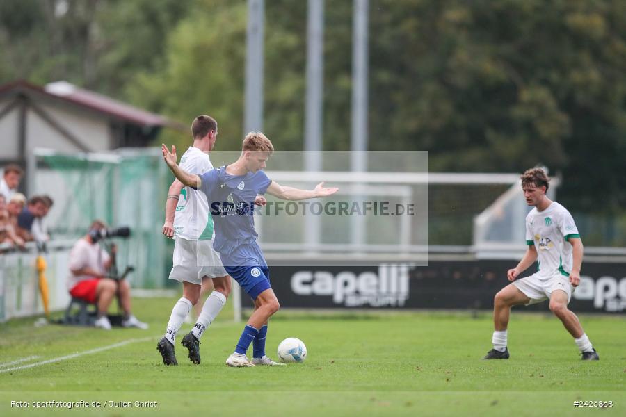 sport, action, Würzburger FV 04, Würzburg, WFV, TSV Neudrossenfeld, TSV, Sepp-Endres-Sportanlage, Fussball, Bayernliga Nord, BFV, 5. Spieltag, 13.08.2024 - Bild-ID: 2426868