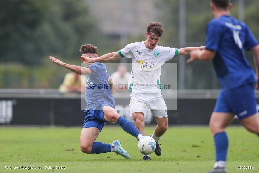sport, action, Würzburger FV 04, Würzburg, WFV, TSV Neudrossenfeld, TSV, Sepp-Endres-Sportanlage, Fussball, Bayernliga Nord, BFV, 5. Spieltag, 13.08.2024 - Bild-ID: 2426886
