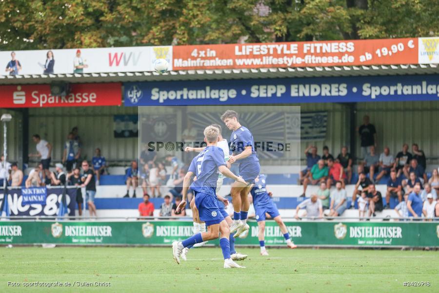 sport, action, Würzburger FV 04, Würzburg, WFV, TSV Neudrossenfeld, TSV, Sepp-Endres-Sportanlage, Fussball, Bayernliga Nord, BFV, 5. Spieltag, 13.08.2024 - Bild-ID: 2426918