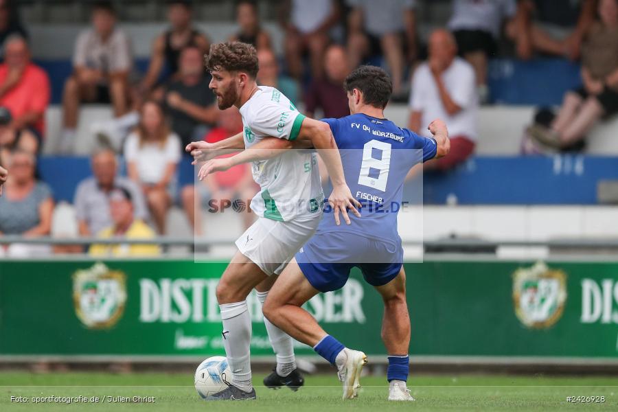 sport, action, Würzburger FV 04, Würzburg, WFV, TSV Neudrossenfeld, TSV, Sepp-Endres-Sportanlage, Fussball, Bayernliga Nord, BFV, 5. Spieltag, 13.08.2024 - Bild-ID: 2426928