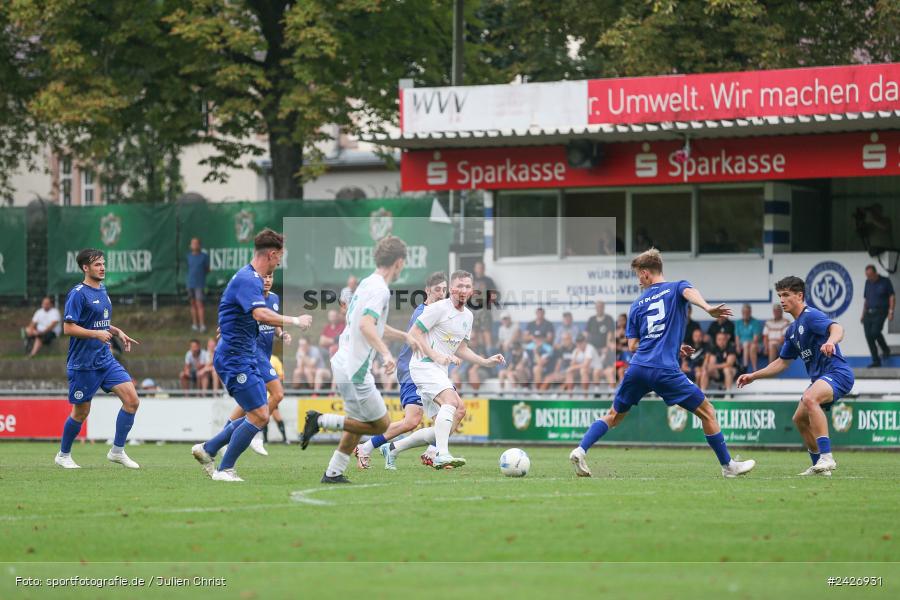 sport, action, Würzburger FV 04, Würzburg, WFV, TSV Neudrossenfeld, TSV, Sepp-Endres-Sportanlage, Fussball, Bayernliga Nord, BFV, 5. Spieltag, 13.08.2024 - Bild-ID: 2426931