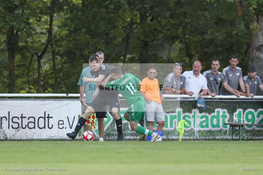 sport, action, Sportgelände, Kreisliga Würzburg Gr. 2, Karlstadt, Fussball, FV Karlstadt, FV 05 Helmstadt, BFV, 4. Spieltag, 15.08.2024 - Bild-ID: 2427518