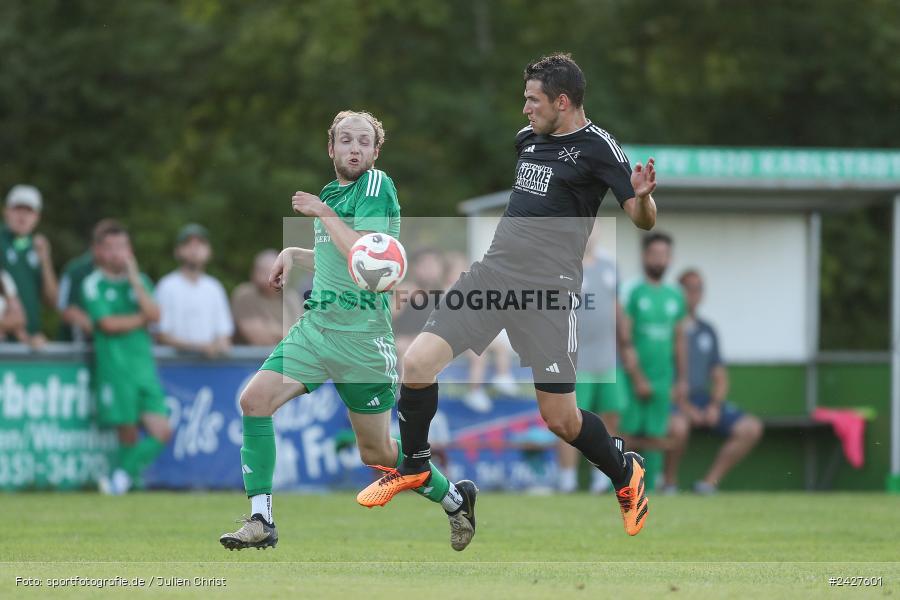 sport, action, Sportgelände, Kreisliga Würzburg Gr. 2, Karlstadt, Fussball, FV Karlstadt, FV 05 Helmstadt, BFV, 4. Spieltag, 15.08.2024 - Bild-ID: 2427601 sport, action, Sportgelände, Kreisliga Würzburg Gr. 2, Karlstadt, Fussball, FV Karlstadt, FV 05 Helmstadt, BFV, 4. Spieltag, 15.08.2024 - Bild-ID: 2427601
