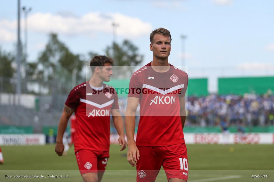 AKON Arena, Würzburg, 16.08.2024, sport, action, DFB, Fussball, 1. Hauptrunde, DFB-Pokal, TSG, FWK, TSG Hoffenheim, FC Würzburger Kickers - Bild-ID: 2427700