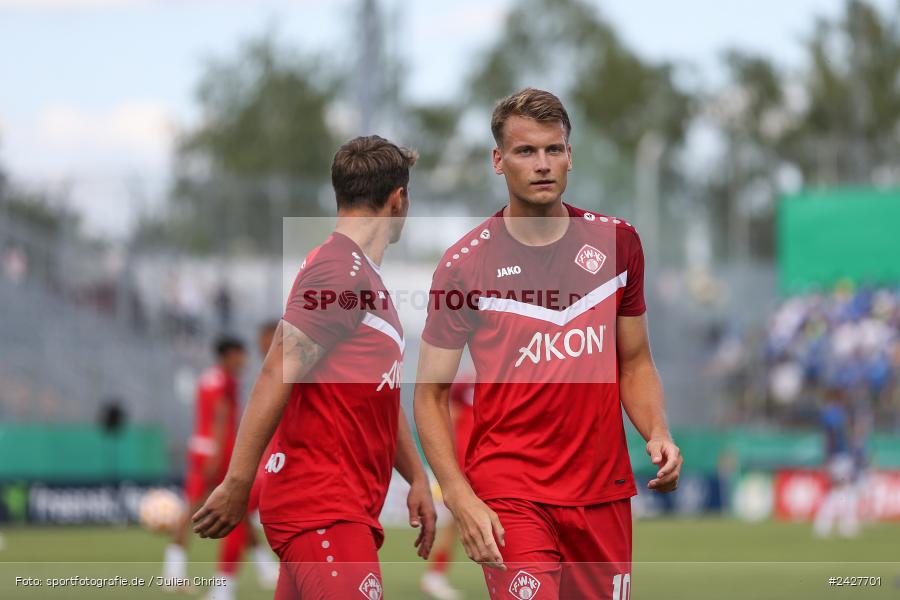 AKON Arena, Würzburg, 16.08.2024, sport, action, DFB, Fussball, 1. Hauptrunde, DFB-Pokal, TSG, FWK, TSG Hoffenheim, FC Würzburger Kickers - Bild-ID: 2427701