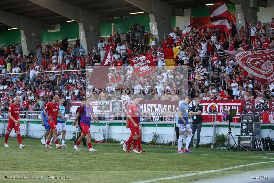 AKON Arena, Würzburg, 16.08.2024, sport, action, DFB, Fussball, 1. Hauptrunde, DFB-Pokal, TSG, FWK, TSG Hoffenheim, FC Würzburger Kickers - Bild-ID: 2427782