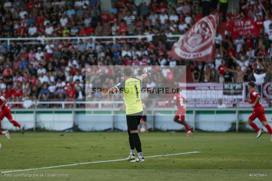 AKON Arena, Würzburg, 16.08.2024, sport, action, DFB, Fussball, 1. Hauptrunde, DFB-Pokal, TSG, FWK, TSG Hoffenheim, FC Würzburger Kickers - Bild-ID: 2427846