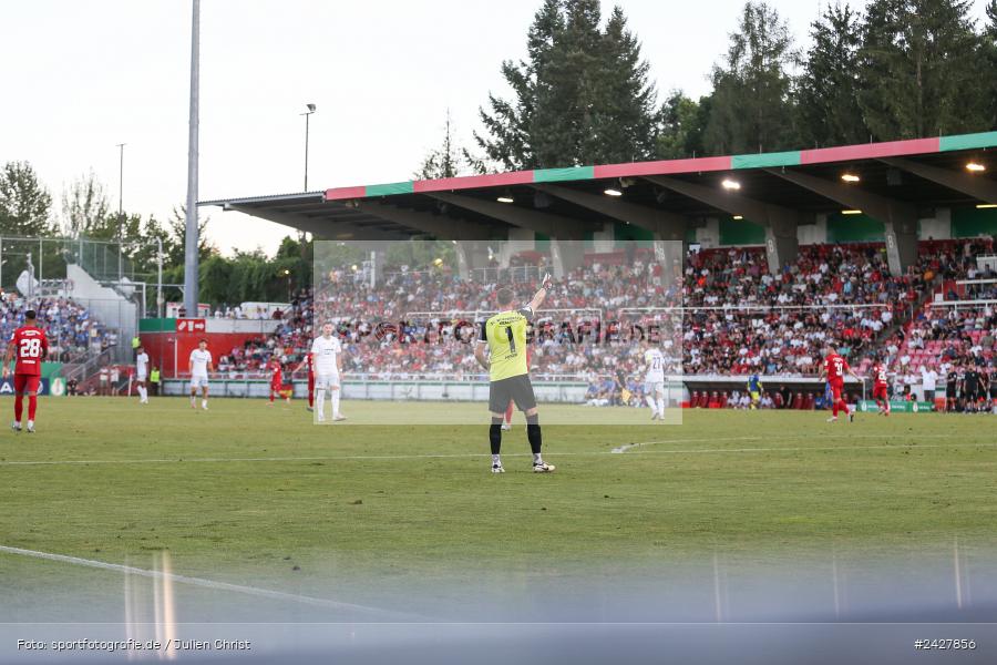 AKON Arena, Würzburg, 16.08.2024, sport, action, DFB, Fussball, 1. Hauptrunde, DFB-Pokal, TSG, FWK, TSG Hoffenheim, FC Würzburger Kickers - Bild-ID: 2427856