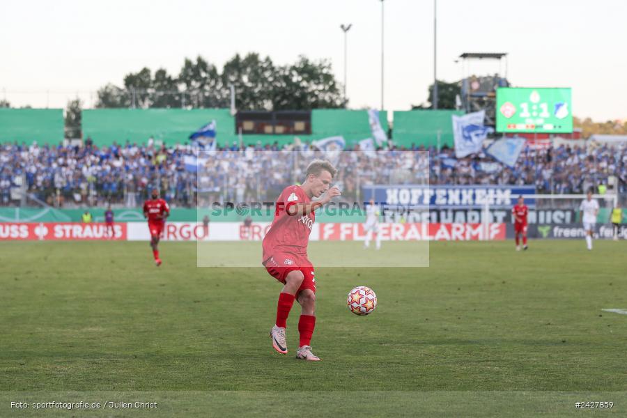 AKON Arena, Würzburg, 16.08.2024, sport, action, DFB, Fussball, 1. Hauptrunde, DFB-Pokal, TSG, FWK, TSG Hoffenheim, FC Würzburger Kickers - Bild-ID: 2427859
