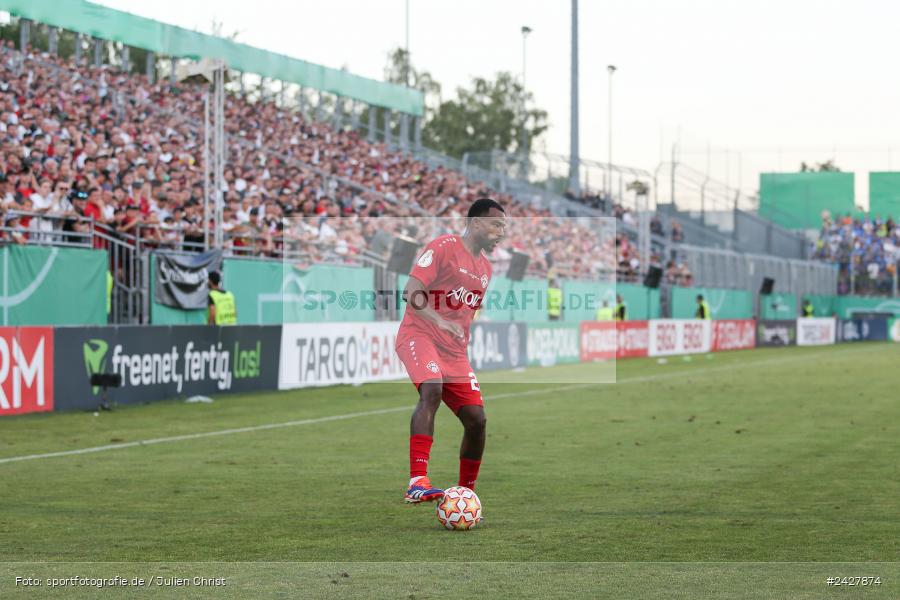AKON Arena, Würzburg, 16.08.2024, sport, action, DFB, Fussball, 1. Hauptrunde, DFB-Pokal, TSG, FWK, TSG Hoffenheim, FC Würzburger Kickers - Bild-ID: 2427874
