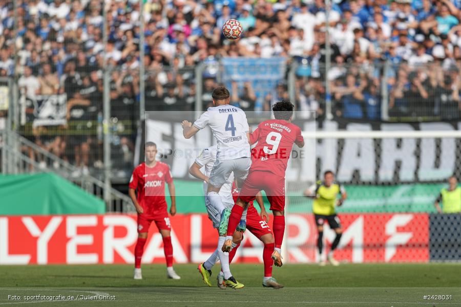 AKON Arena, Würzburg, 16.08.2024, sport, action, DFB, Fussball, 1. Hauptrunde, DFB-Pokal, TSG, FWK, TSG Hoffenheim, FC Würzburger Kickers - Bild-ID: 2428031 AKON Arena, Würzburg, 16.08.2024, sport, action, DFB, Fussball, 1. Hauptrunde, DFB-Pokal, TSG, FWK, TSG Hoffenheim, FC Würzburger Kickers - Bild-ID: 2428031