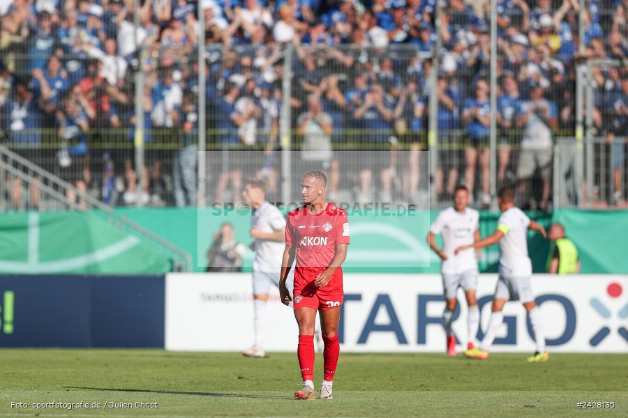 AKON Arena, Würzburg, 16.08.2024, sport, action, DFB, Fussball, 1. Hauptrunde, DFB-Pokal, TSG, FWK, TSG Hoffenheim, FC Würzburger Kickers - Bild-ID: 2428135