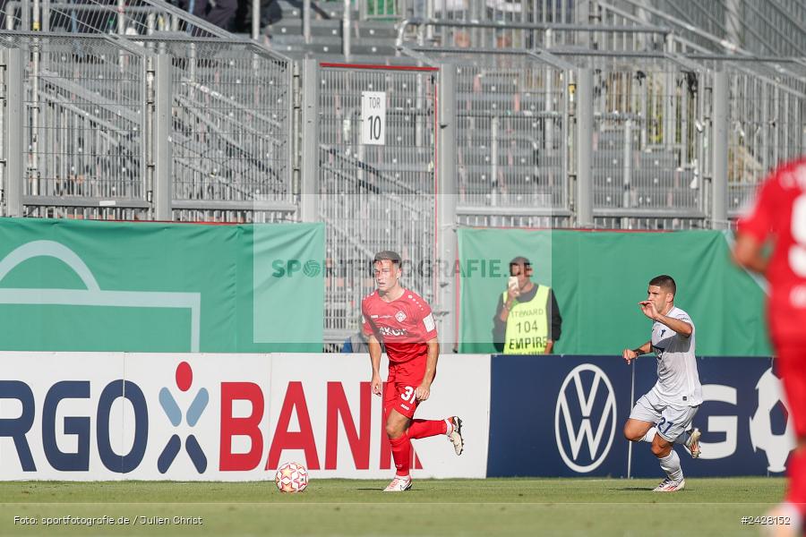 AKON Arena, Würzburg, 16.08.2024, sport, action, DFB, Fussball, 1. Hauptrunde, DFB-Pokal, TSG, FWK, TSG Hoffenheim, FC Würzburger Kickers - Bild-ID: 2428152