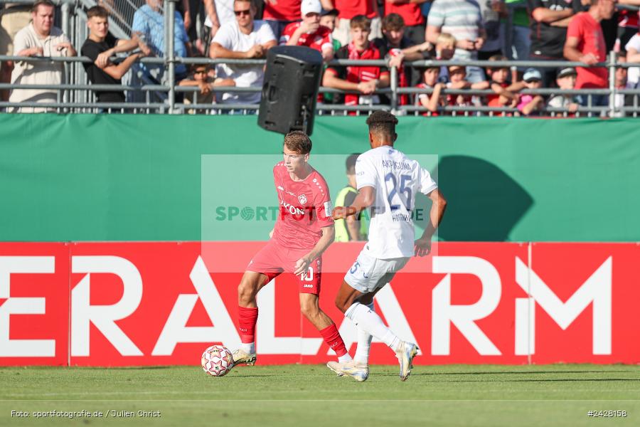 AKON Arena, Würzburg, 16.08.2024, sport, action, DFB, Fussball, 1. Hauptrunde, DFB-Pokal, TSG, FWK, TSG Hoffenheim, FC Würzburger Kickers - Bild-ID: 2428158