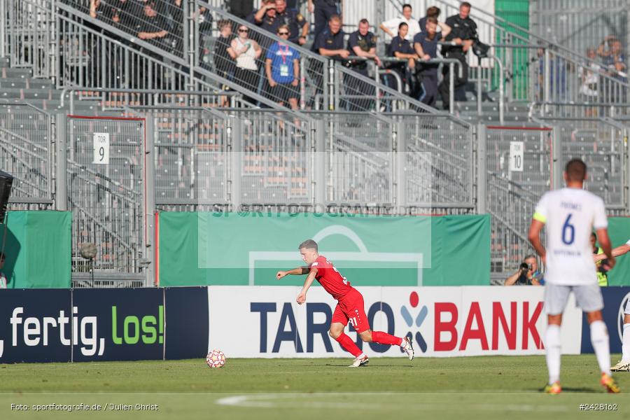 AKON Arena, Würzburg, 16.08.2024, sport, action, DFB, Fussball, 1. Hauptrunde, DFB-Pokal, TSG, FWK, TSG Hoffenheim, FC Würzburger Kickers - Bild-ID: 2428162