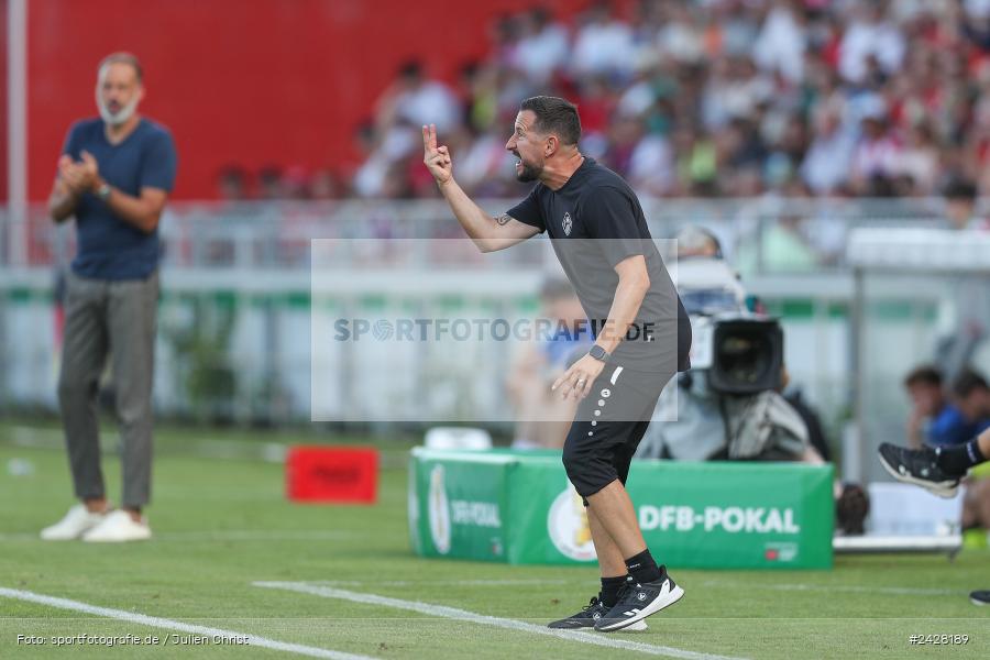 AKON Arena, Würzburg, 16.08.2024, sport, action, DFB, Fussball, 1. Hauptrunde, DFB-Pokal, TSG, FWK, TSG Hoffenheim, FC Würzburger Kickers - Bild-ID: 2428189