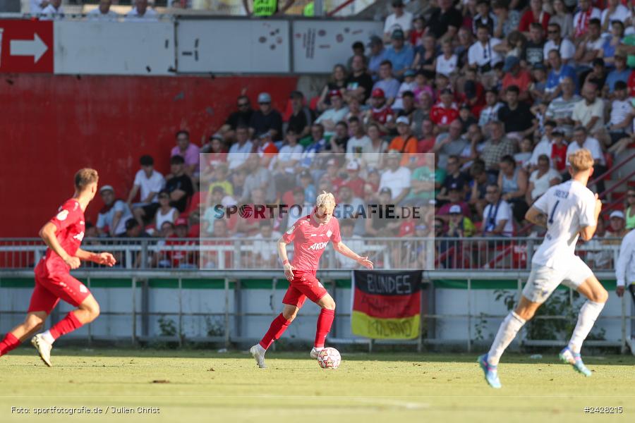 AKON Arena, Würzburg, 16.08.2024, sport, action, DFB, Fussball, 1. Hauptrunde, DFB-Pokal, TSG, FWK, TSG Hoffenheim, FC Würzburger Kickers - Bild-ID: 2428215