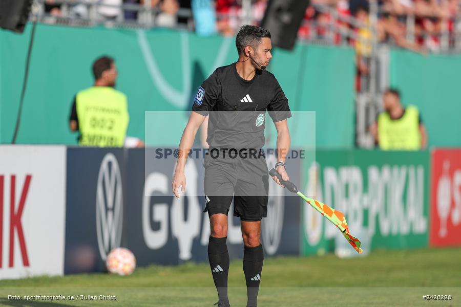 AKON Arena, Würzburg, 16.08.2024, sport, action, DFB, Fussball, 1. Hauptrunde, DFB-Pokal, TSG, FWK, TSG Hoffenheim, FC Würzburger Kickers - Bild-ID: 2428220