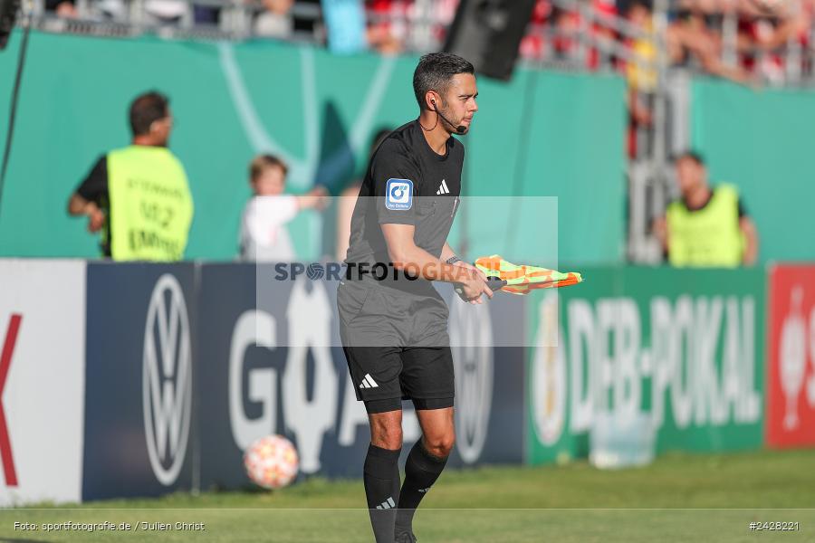 AKON Arena, Würzburg, 16.08.2024, sport, action, DFB, Fussball, 1. Hauptrunde, DFB-Pokal, TSG, FWK, TSG Hoffenheim, FC Würzburger Kickers - Bild-ID: 2428221