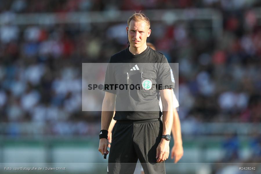 AKON Arena, Würzburg, 16.08.2024, sport, action, DFB, Fussball, 1. Hauptrunde, DFB-Pokal, TSG, FWK, TSG Hoffenheim, FC Würzburger Kickers - Bild-ID: 2428242