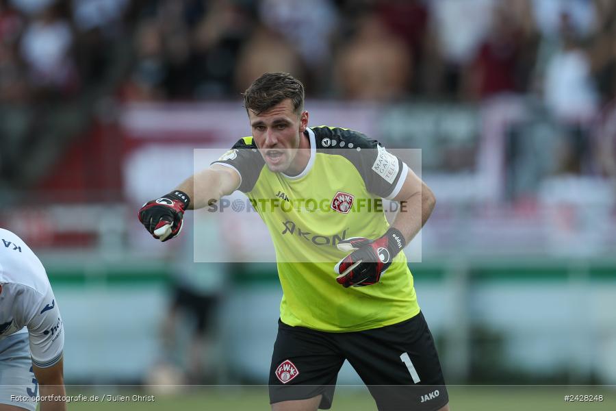 AKON Arena, Würzburg, 16.08.2024, sport, action, DFB, Fussball, 1. Hauptrunde, DFB-Pokal, TSG, FWK, TSG Hoffenheim, FC Würzburger Kickers - Bild-ID: 2428248