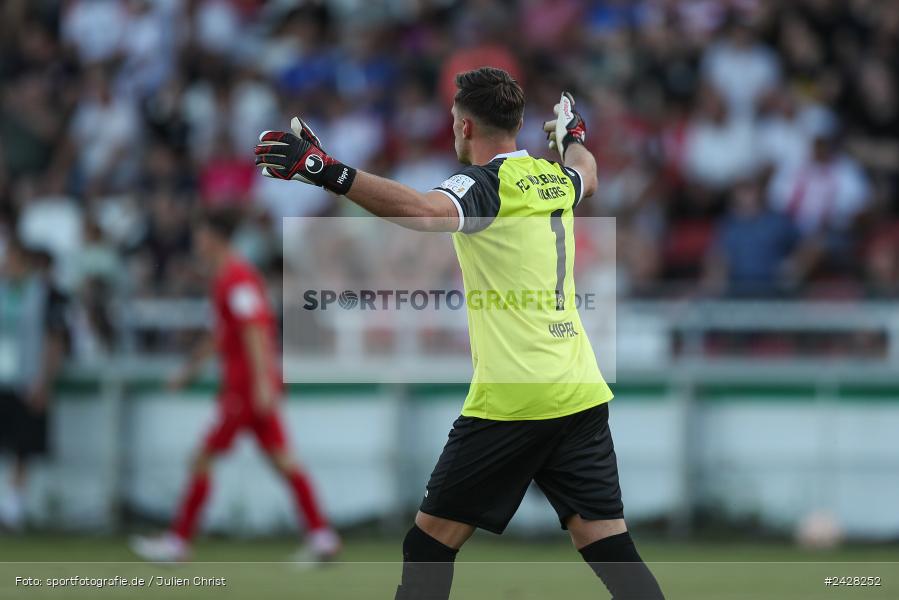 AKON Arena, Würzburg, 16.08.2024, sport, action, DFB, Fussball, 1. Hauptrunde, DFB-Pokal, TSG, FWK, TSG Hoffenheim, FC Würzburger Kickers - Bild-ID: 2428252