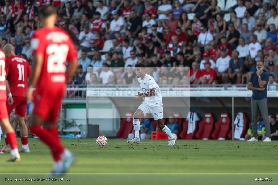 AKON Arena, Würzburg, 16.08.2024, sport, action, DFB, Fussball, 1. Hauptrunde, DFB-Pokal, TSG, FWK, TSG Hoffenheim, FC Würzburger Kickers - Bild-ID: 2428262