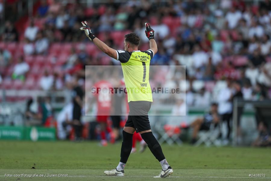 AKON Arena, Würzburg, 16.08.2024, sport, action, DFB, Fussball, 1. Hauptrunde, DFB-Pokal, TSG, FWK, TSG Hoffenheim, FC Würzburger Kickers - Bild-ID: 2428272