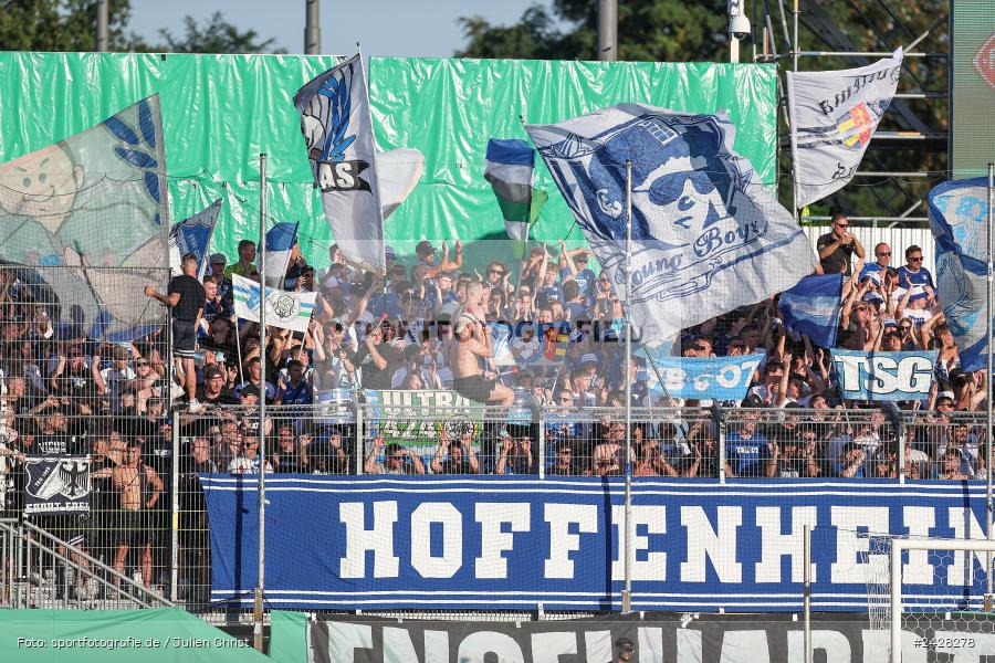 AKON Arena, Würzburg, 16.08.2024, sport, action, DFB, Fussball, 1. Hauptrunde, DFB-Pokal, TSG, FWK, TSG Hoffenheim, FC Würzburger Kickers - Bild-ID: 2428278
