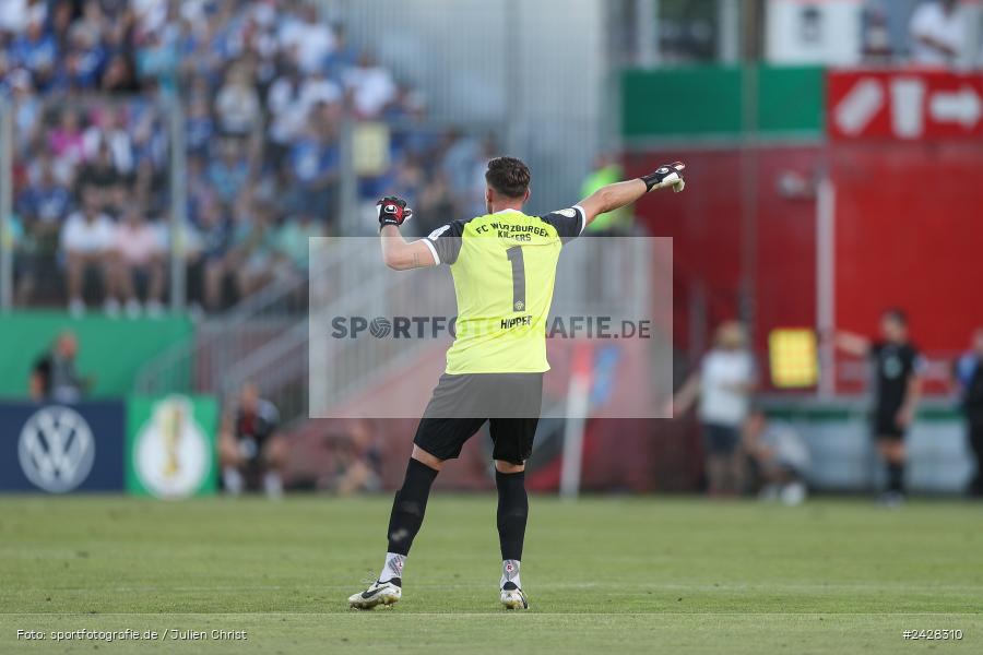 AKON Arena, Würzburg, 16.08.2024, sport, action, DFB, Fussball, 1. Hauptrunde, DFB-Pokal, TSG, FWK, TSG Hoffenheim, FC Würzburger Kickers - Bild-ID: 2428310