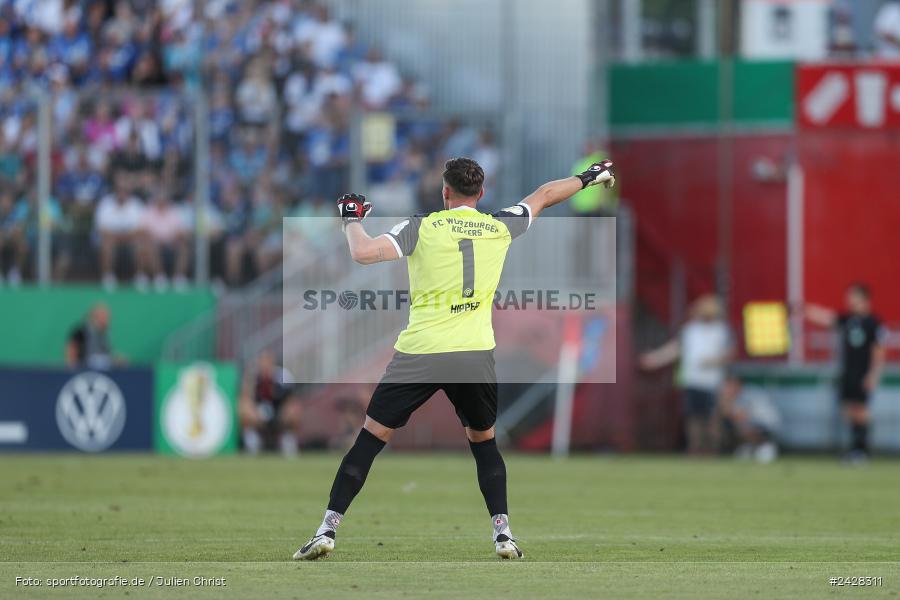 AKON Arena, Würzburg, 16.08.2024, sport, action, DFB, Fussball, 1. Hauptrunde, DFB-Pokal, TSG, FWK, TSG Hoffenheim, FC Würzburger Kickers - Bild-ID: 2428311