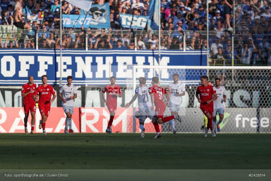 AKON Arena, Würzburg, 16.08.2024, sport, action, DFB, Fussball, 1. Hauptrunde, DFB-Pokal, TSG, FWK, TSG Hoffenheim, FC Würzburger Kickers - Bild-ID: 2428314