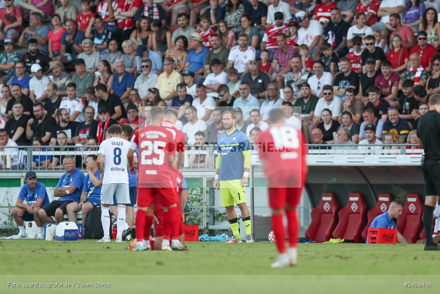 AKON Arena, Würzburg, 16.08.2024, sport, action, DFB, Fussball, 1. Hauptrunde, DFB-Pokal, TSG, FWK, TSG Hoffenheim, FC Würzburger Kickers - Bild-ID: 2428416