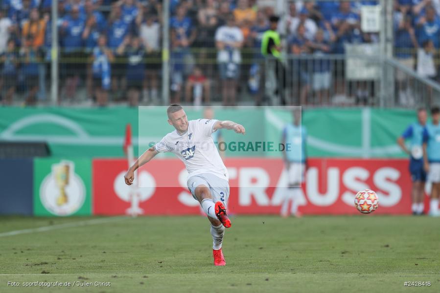 AKON Arena, Würzburg, 16.08.2024, sport, action, DFB, Fussball, 1. Hauptrunde, DFB-Pokal, TSG, FWK, TSG Hoffenheim, FC Würzburger Kickers - Bild-ID: 2428418
