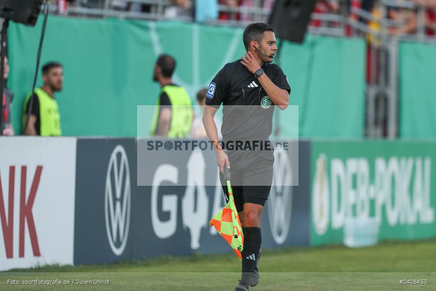 AKON Arena, Würzburg, 16.08.2024, sport, action, DFB, Fussball, 1. Hauptrunde, DFB-Pokal, TSG, FWK, TSG Hoffenheim, FC Würzburger Kickers - Bild-ID: 2428433