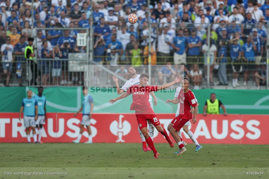 AKON Arena, Würzburg, 16.08.2024, sport, action, DFB, Fussball, 1. Hauptrunde, DFB-Pokal, TSG, FWK, TSG Hoffenheim, FC Würzburger Kickers - Bild-ID: 2428459