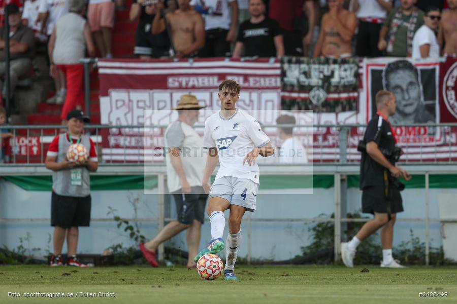 AKON Arena, Würzburg, 16.08.2024, sport, action, DFB, Fussball, 1. Hauptrunde, DFB-Pokal, TSG, FWK, TSG Hoffenheim, FC Würzburger Kickers - Bild-ID: 2428499