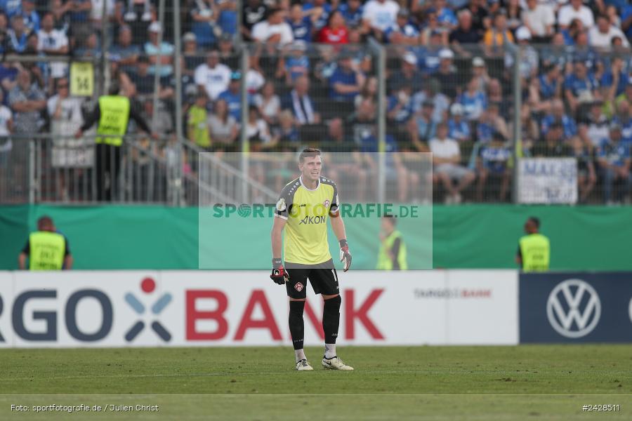 AKON Arena, Würzburg, 16.08.2024, sport, action, DFB, Fussball, 1. Hauptrunde, DFB-Pokal, TSG, FWK, TSG Hoffenheim, FC Würzburger Kickers - Bild-ID: 2428511
