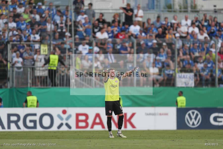 AKON Arena, Würzburg, 16.08.2024, sport, action, DFB, Fussball, 1. Hauptrunde, DFB-Pokal, TSG, FWK, TSG Hoffenheim, FC Würzburger Kickers - Bild-ID: 2428513