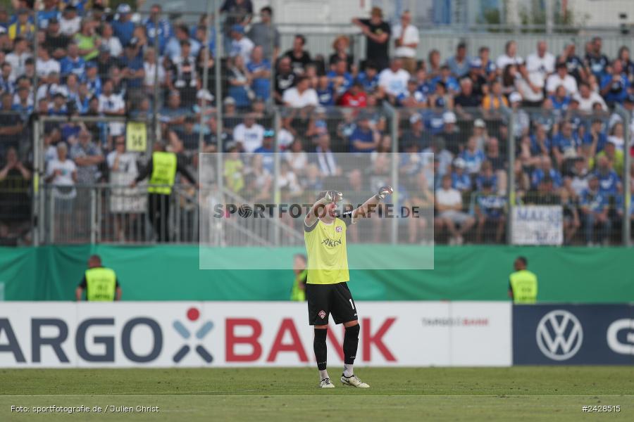 AKON Arena, Würzburg, 16.08.2024, sport, action, DFB, Fussball, 1. Hauptrunde, DFB-Pokal, TSG, FWK, TSG Hoffenheim, FC Würzburger Kickers - Bild-ID: 2428515