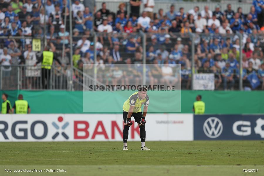 AKON Arena, Würzburg, 16.08.2024, sport, action, DFB, Fussball, 1. Hauptrunde, DFB-Pokal, TSG, FWK, TSG Hoffenheim, FC Würzburger Kickers - Bild-ID: 2428517