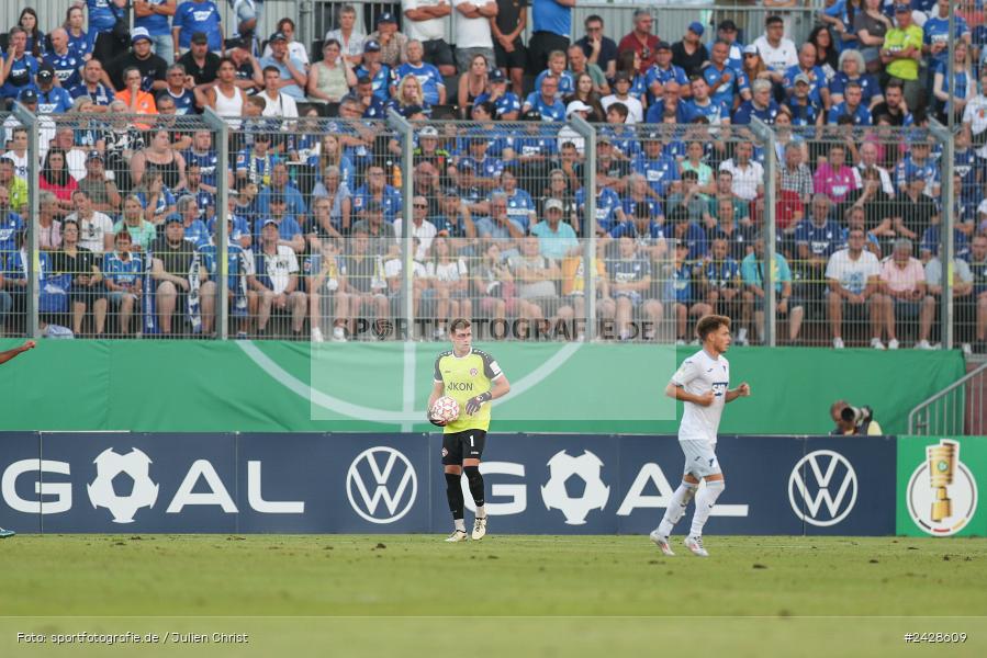 AKON Arena, Würzburg, 16.08.2024, sport, action, DFB, Fussball, 1. Hauptrunde, DFB-Pokal, TSG, FWK, TSG Hoffenheim, FC Würzburger Kickers - Bild-ID: 2428609