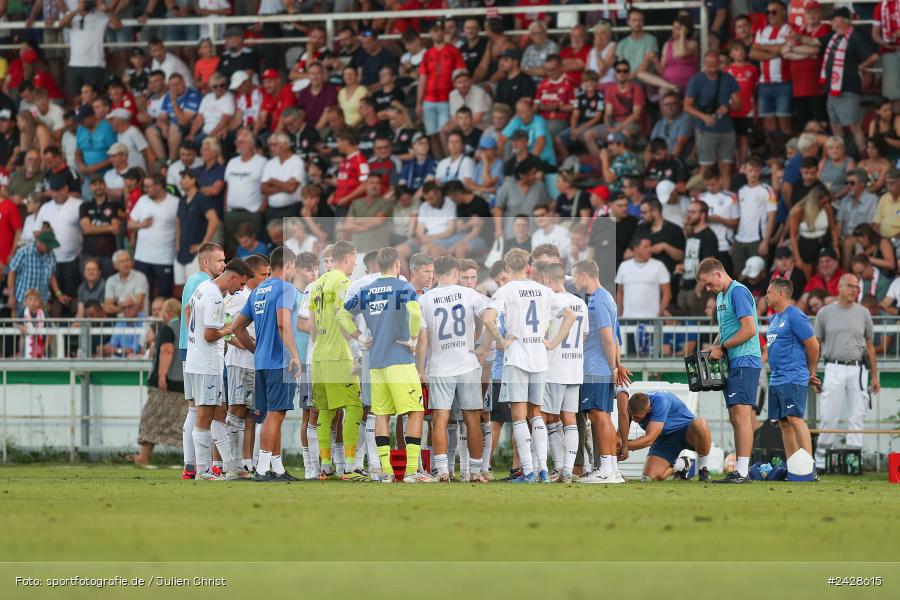AKON Arena, Würzburg, 16.08.2024, sport, action, DFB, Fussball, 1. Hauptrunde, DFB-Pokal, TSG, FWK, TSG Hoffenheim, FC Würzburger Kickers - Bild-ID: 2428615