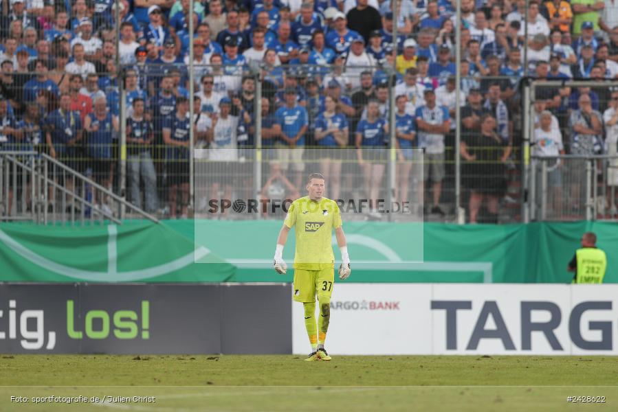 AKON Arena, Würzburg, 16.08.2024, sport, action, DFB, Fussball, 1. Hauptrunde, DFB-Pokal, TSG, FWK, TSG Hoffenheim, FC Würzburger Kickers - Bild-ID: 2428622