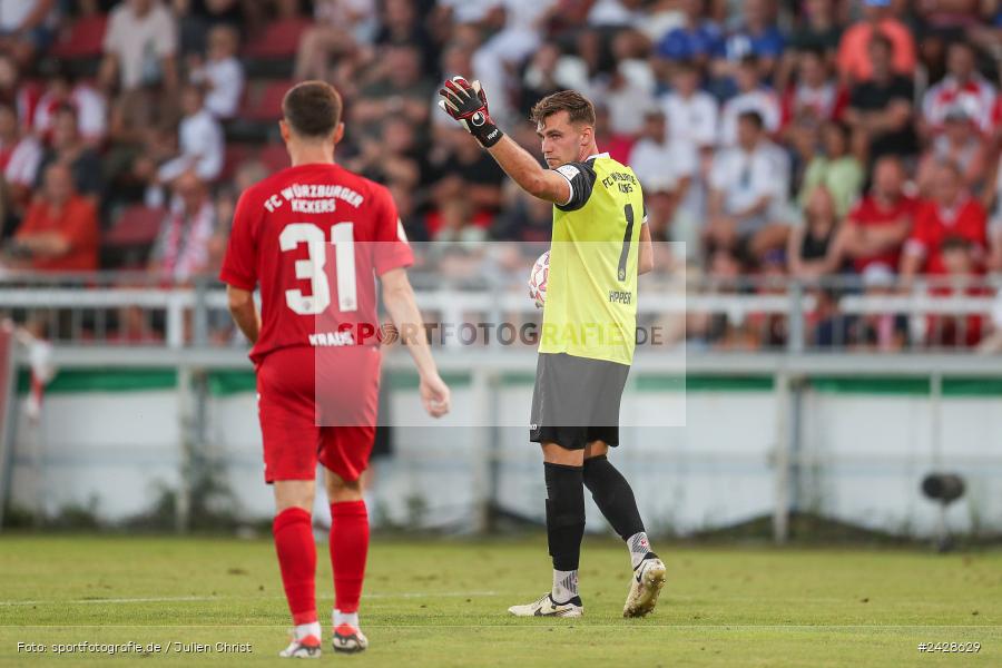 AKON Arena, Würzburg, 16.08.2024, sport, action, DFB, Fussball, 1. Hauptrunde, DFB-Pokal, TSG, FWK, TSG Hoffenheim, FC Würzburger Kickers - Bild-ID: 2428629